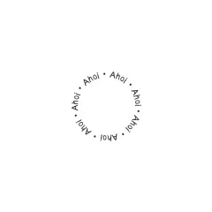 Stempel - Ahoi rund