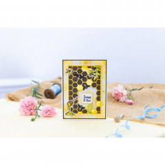 Metal Die - Bee-Youtiful Collection Sweet as Honeycomb