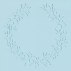 Embossing Folder - Farmhouse Foliage Wreath