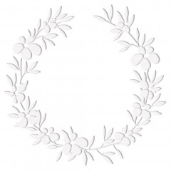 Embossing Folder - Farmhouse Foliage Wreath