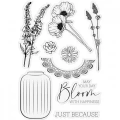 Clear Stamps and Die - Farmhouse May Your Day Bloom