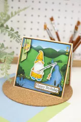 Natures Garden Garden Gnomes 12x12 Paper Pad