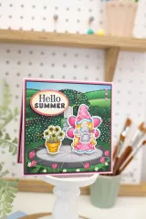 Natures Garden Garden Gnomes 12x12 Paper Pad