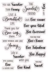 Clear Stamps - Honeysuckle - Sweet Sentiment