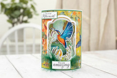 Embossing Folder - Natures Garden - Kingfisher Collection - By The River