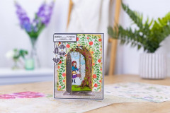 Cut and Embossing Folder - Secret Garden Garden Gateway