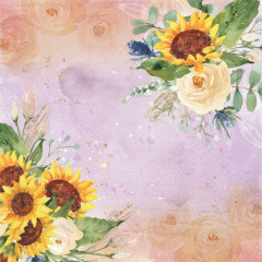 Sunflower Collection 12x12 Paper Pad