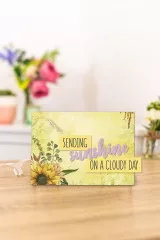 Clear Stamps and Cutting Die - Sunflower Collection Hello Sunshi