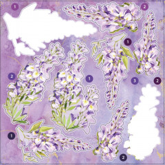 Wisteria Collection 6x6 Decoupage Topper Pad