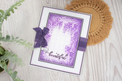 3D Embossing Folder - Wisteria Collection Rustic Window