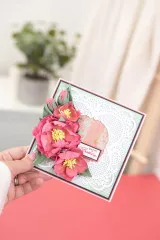 Flower Forming Foam Pack - Vintage Rose Flower