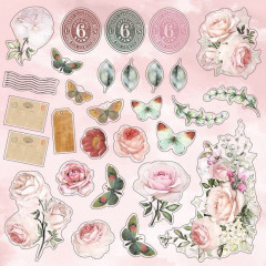 Vintage Rose - 8x8 Topper Pad