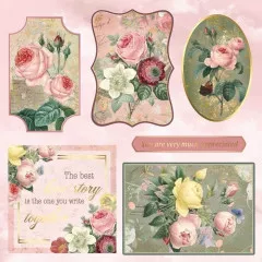 Vintage Rose - 8x8 Topper Pad