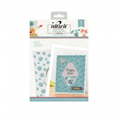 Cut and Embossing Folder - Nitwit Pawsitivity