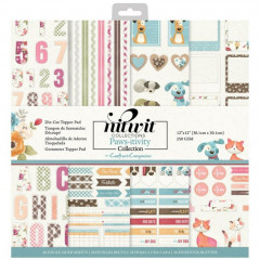 Nitwit Pawsitivity 12x12 Die-Cut Topper Pad