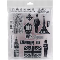 Cling Stamps by Tim Holtz - Paris To London