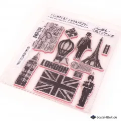 Cling Stamps by Tim Holtz - Paris To London