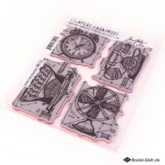 Cling Stamps by Tim Holtz - Vintage Things Blueprint