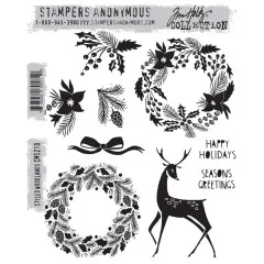 Tim Holtz Cling Stamps - Styled Woodlands