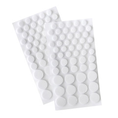 Sticky Adhesive Foam Pads - White