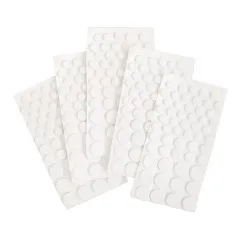 Sticky Adhesive Foam Pads - White