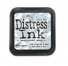 Distress Ink Kissen - Weathered Wood