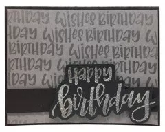 Ranger Letter It Cardstock Grey