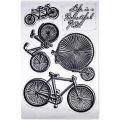 Clear Stamps - Bicycles