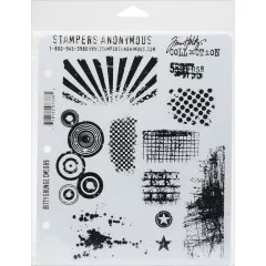 Cling Stamps by Tim Holtz - Bitty grunge