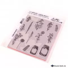 Cling Stamps by Tim Holtz - Flower Jar