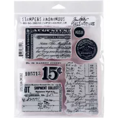 Cling Stamps by Tim Holtz - Etcetera