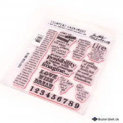 Cling Stamps by Tim Holtz - Stuff to Say