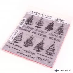 Cling Stamps by Tim Holtz - Scribbly Christmas