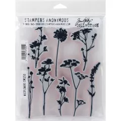 Cling Stamps by Tim Holtz - Wildflowers