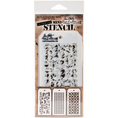 Tim Holtz Mini Layered Stencil Set 7