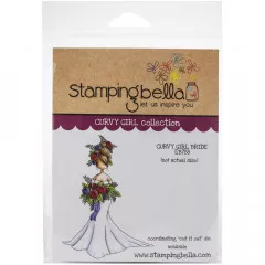 Stamping Bella Cling Stamps - Curvy Girl Bride