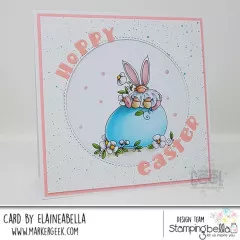 Stamping Bella Cling Stamps - Gnome On A Egg