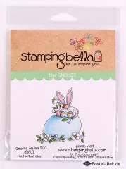 Stamping Bella Cling Stamps - Gnome On A Egg