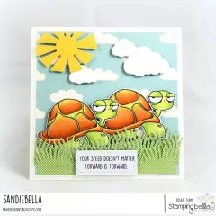 Stamping Bella Cling Stamps - Oddball Turtle