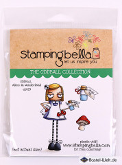 Stamping Bella Cling Stamps - Oddball Alice In Wonderland