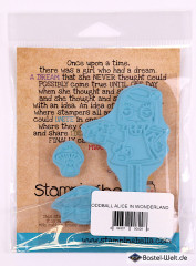 Stamping Bella Cling Stamps - Oddball Alice In Wonderland