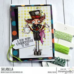 Stamping Bella Cling Stamps - Oddball Mad Hatter