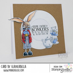 Stamping Bella Cling Stamps - Oddball March Hare