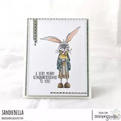 Stamping Bella Cling Stamps - Oddball March Hare