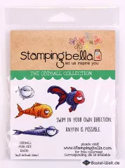 Stamping Bella Cling Stamps - Oddball Fish Set