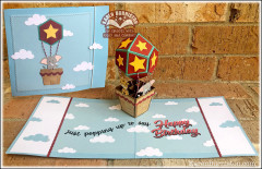 Karen Burniston Die - Surprise Ball Pop-Up