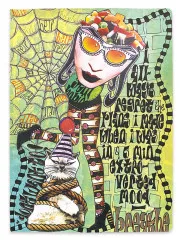 Dylusions 5x8 Stencil - Betsys Block