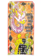 Dylusions 5x8 Stencil - Marthas Mat