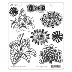 Dylusions Cling Stamps - Foliage Fillers