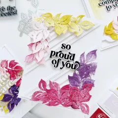 Pinkfresh Studio - Cutting Die - Fancy Diagonal Stripes